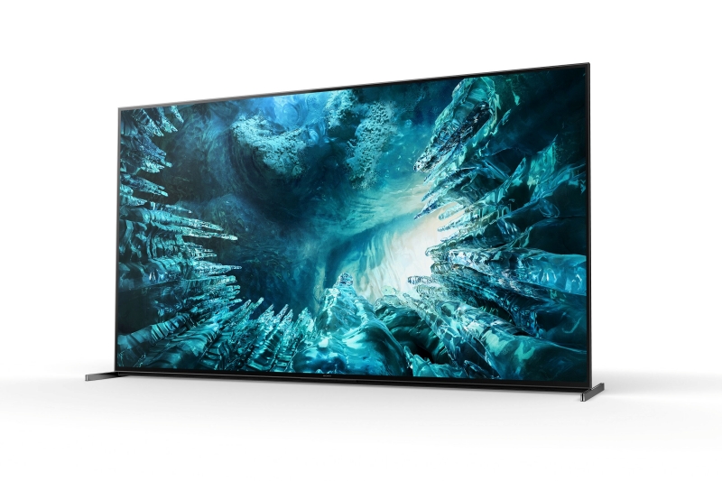 CES 2020에서 소니는 8K LCD TV 'Z8H' 시리즈를 선보인다.