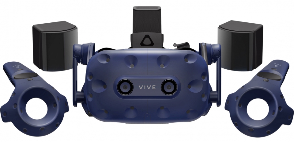 이번 기사에서 사용한 VR 헤드셋은 HTC Vive Pro이다. HTC Vive보다 픽셀 수가 78% 증가해 깔끔한 화질을 자랑한다.