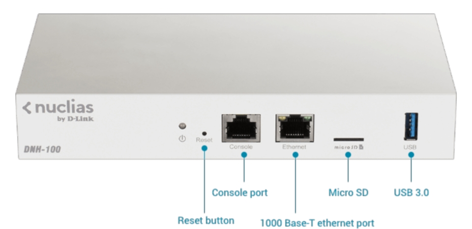 1000Base-T 이더넷 포트, USB 3.0 포트, 마이크로 SD 슬롯 등을 갖추고 있다.