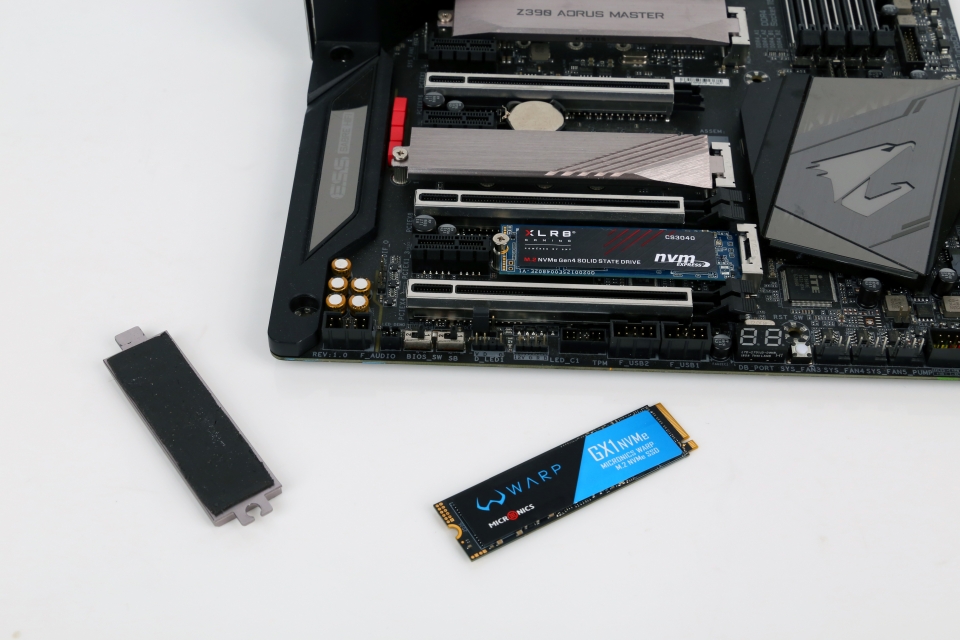 NVMe SSD를 구매할 때는 메인보드가 M.2 슬롯을 지원하는지, PCIe 버전은 얼마인지를 확인하자.