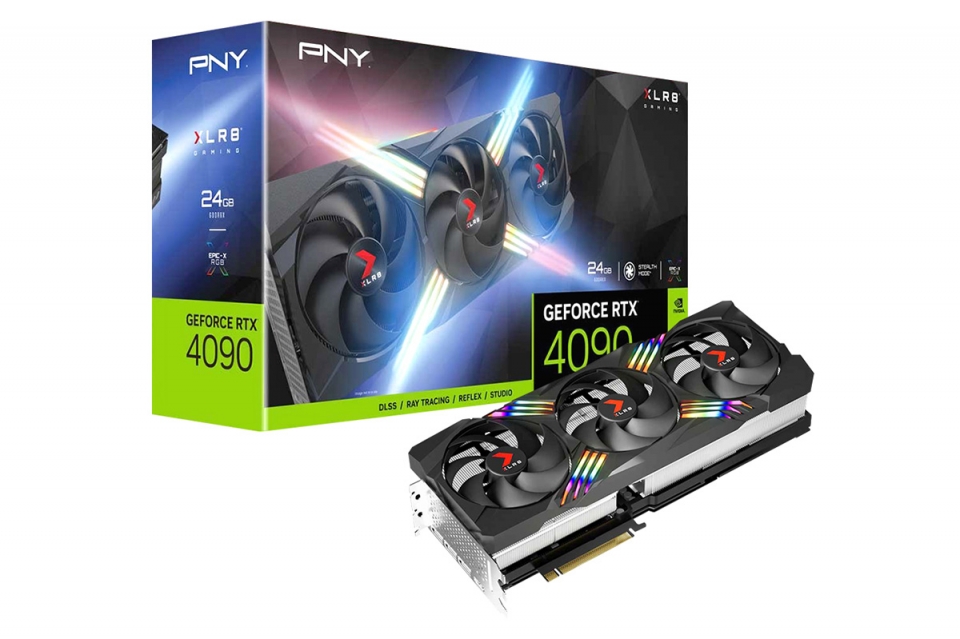 마이크로닉스가 유통하는 PNY GeForce RTX 4090 XLR8 Gaming Verto EPIC-X RGB 24GB TF OC.