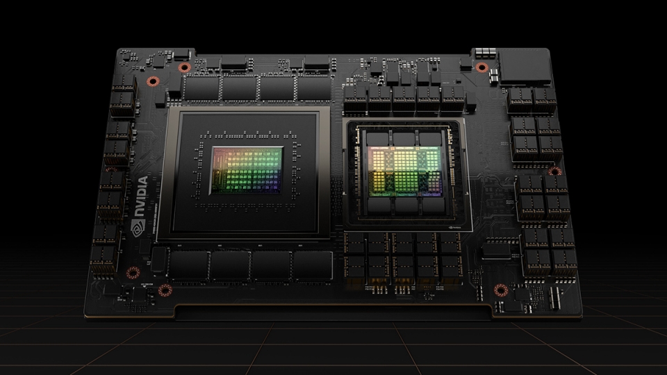엔비디아 급성장을 견인한 엔비디아 ‘H100’ 데이터센터 GPU<br>