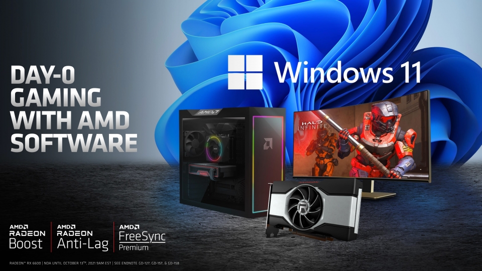 AMD 라이젠 프로세서와 함께 최신 윈도우 11 OS에 맞는 게이밍 PC를 구성할 수 있다.